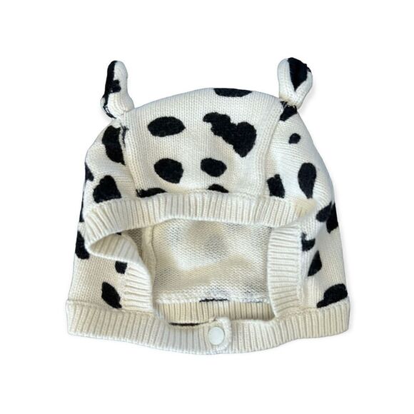 Stella McCartney Kids Dalmatian spots knitted hat, 18-24months - Picture 3 of 6